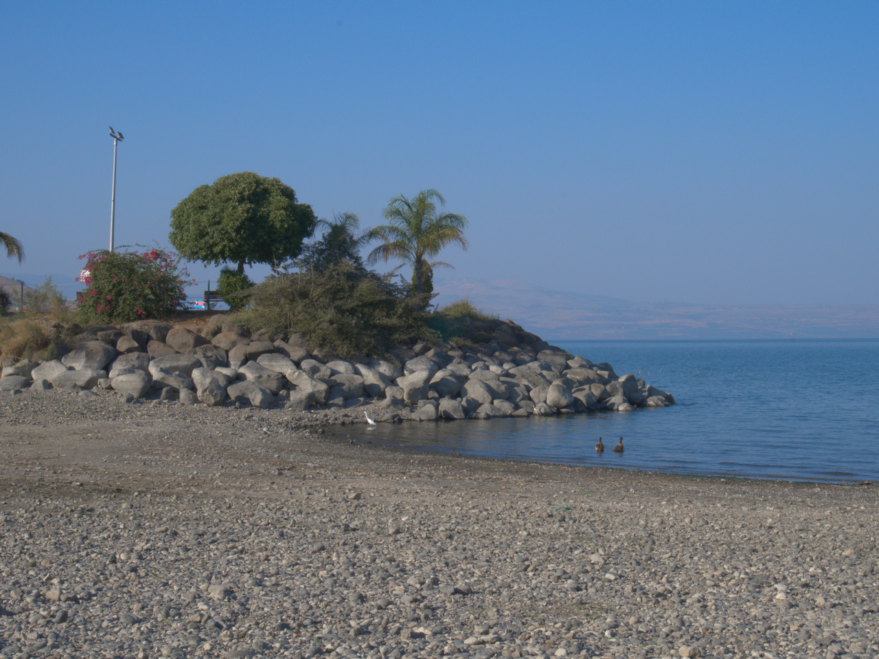 tzemach beach in the kinneret